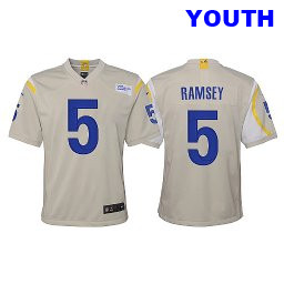 Youth's Los Angeles Rams Jalen Ramsey Vapor Limited Royal Jersey