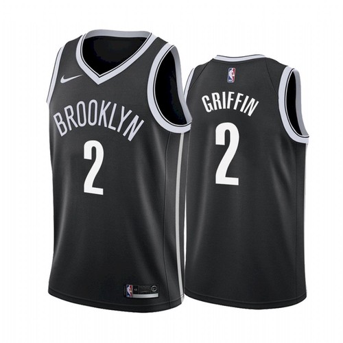 Youth Brooklyn Nets #2 Blake Griffin Black Stitched 2021 Jersey