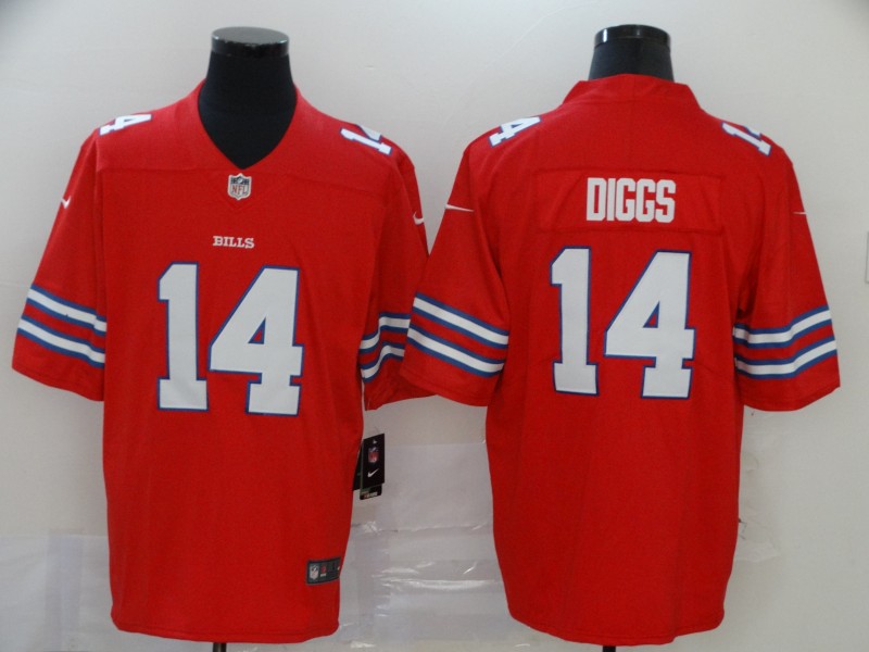 Youth Buffalo Bills #14 Stefon Diggs Red 2020 Vapor Untouchable Stitched NFL Nike Limited Jersey