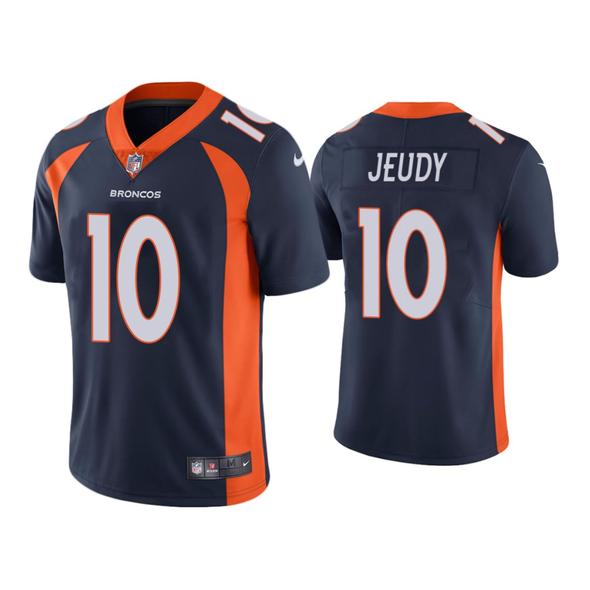 Youth Jerry Jeudy Denver Broncos #10 Limited Color Rush Vapor Untouchable kids Jersey - navy