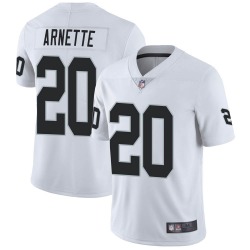 Youth Las Vegas Raiders #20 Damon Arnette Limited White Vapor Untouchable Jersey