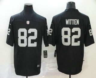 Youth Las Vegas Raiders #82 Jason Witten Black 2020 Vapor Untouchable Stitched NFL Nike Limited Jersey