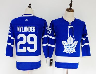 Youth Maple Leafs 29 William Nylander Blue Home Adidas Jersey