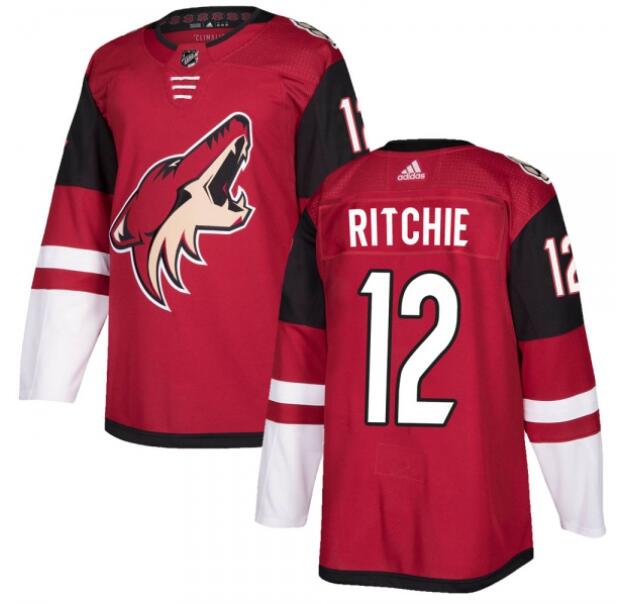 Youth Nick Ritchie Arizona Coyotes #12 Adidas Maroon Home Jersey