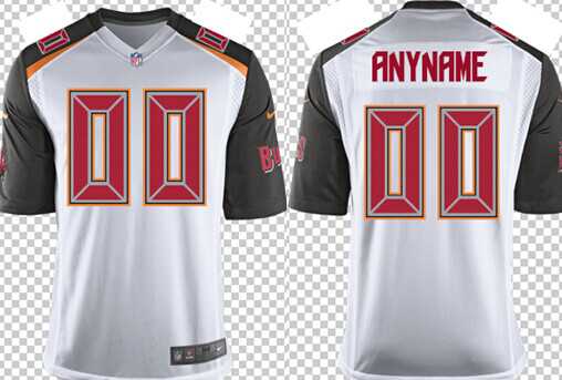 Youth Nike Tampa Bay Buccaneers Customized 2014 White Game Jersey