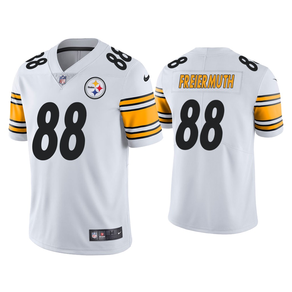 Youth Pat Freiermuth Steelers #88 Vapor Limited Jersey White