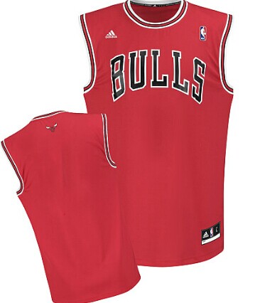 Chicago Bulls Blank Red Swingman Jersey