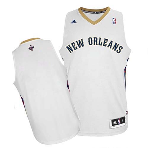 New Orleans Pelicans Blank White Swingman Jersey